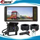 9" Car Mirror Monitor Clip Rear view Backup Reversing Camera 12v 24v for Truck