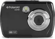 [Polaroid] IS048 Digital Camera - Small Lightweight Waterproof Instant Sharing 16 MP Digital Portable Handheld Action Camera (Black)
