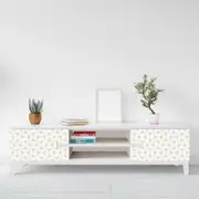 [Namly Design] Contact Paper- Semi-Circle Pattern / Peel and Stick