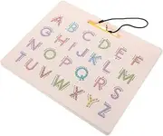 VANZACK Magnetic Writing Board Alphabet Learning Stem Writing Learning Handwriting Boards Magnetic Learning Board Writing Letters Board Stem Alphabet Board Plastic