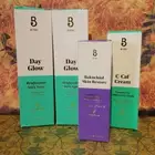 BYBI Skin Care LOT - Bakuchiol Night Cream + Day Glo Tonic + C-Caf Cream NEW
