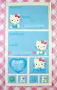 【震撼精品百貨】Hello Kitty 凱蒂貓 KITTY貼紙-藍色 震撼日式精品百貨