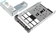 2.5 to 3.5 Hard Drive Adapter SSD, Hard Drive Tray Caddy 3.5" F238F 0F238F KG1CH with 2.5" HDD Adapter Compatible for Dell PowerEdge T340 T440 T640 T430 T630 R730 R930 T420 T620 R720 R320 R420