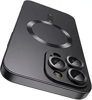 RUNGOS for iPhone 11 Pro Max Case MagSafe, with Camera Lens Protectors [Stable Magnetic] [All Round Protection] Stylish Soft Shockproof Case for iPhone 11 Pro Max Case Magnetic 2019, Mysterious Black