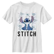 Stitch Iconic Poses Collage T-Shirt