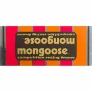 Mongoose - 1981 Motomag II w/red wrap Decal set - Old school bmx