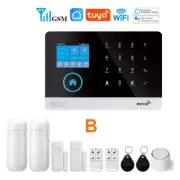 Tuya Wireless Security Protection Alarm Smart Home Alarm System Kits House Secur