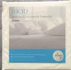 LUCID Queen Size Zippered Mattress Encasement Waterproof Mattress Protector NEW