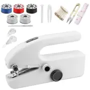 Handheld Sewing Machine for Beginners, Mini Sewing Machine for Fast Stitch wi...