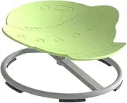 Kids Swivel Chair, Stool, Non-Slip Sensory Toys, Rotating Seat for Boys and Girls, Improves Balance and Fitness, Green, as described
