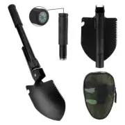 Mini Portable Folding Shovel Multi-Function Garden Outdoor Tool with Carry Bag