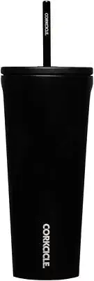 Corkcicle Cold Cup Insulated Tumbler, Matte Black, 24oz