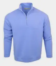 Donald Ross Mens Classic Fit Cannich Lightweight Pullover - BLUE JAY SZ S