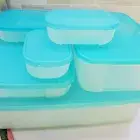 NEW In Box As Originally Sold 1989 Tupperware Freezer Mates 6 Piece Set RARE