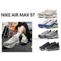 在飛比找蝦皮購物優惠-NIKE AIR MAX 97 豹紋 黑 紫 慢跑鞋 運動鞋