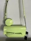 Tahari Berkshire Womens Crossbody Bag Purse Small Lime Green Patent color BNWT