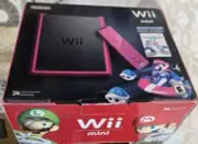 Nintendo Wii Mini Console 8GB New SeaLed With Mario Kart Game