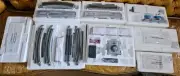 New York Giants Bradford Exchange Hawthorne Village HO scale Train Set 8 Pc New