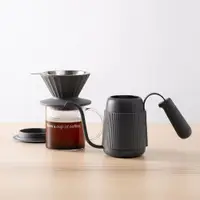 在飛比找ETMall東森購物網優惠-BUYDEEM 北鼎 便攜手沖咖啡壺 (三件組)