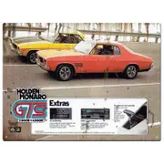 Holden Monaro GTS Tin Sign 40x30cm