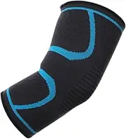 Baluue 1pc Knee Pads Sleeve Workout Knee Brace Elbow Pads for Men Hinged Knee Braces Knee Band Knee Splint Hinged Brace Knee Support Brace Running Knee Brace Hinge Brace Blue Latex
