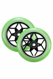 Envy Pro Scooter Wheels - DIAMOND WHEELS 110mm - SMOKE GREEN (SET OF 2)
