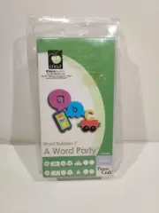 Cricut Classmate Word Builder’s 1 A Word Party Cartridge Set New Sealed