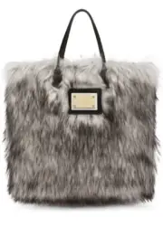 Dolce & Gabbana Faux Fur Shopper Oversize New With Tags
