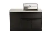 CROSSRAY Mini kitchen with 2 Burner Gas BBQ - TC2K-MK2