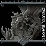 Overseer / Beholder Dragon - Wargaming Miniatures Monster Rocket Pig Games D&D,