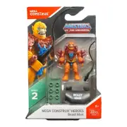 Beast Man, Mega construx heroes Master of the Universe Series 2 NIP