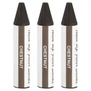 Wood Filler Stick, 3 Pcs Wax Sticks Wood Touch Up Markers, Chestnut
