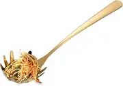 Pasta Spoon with Teeth - Spaghetti Serving Utensil, Pasta Spoon, Pasta Spoon, Kitchen Utensils | Pasta Strainer, Spaghetti Strainer, Pasta Strainer Stainless Steel