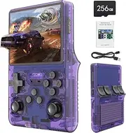 30000 Games in 1Handheld Game Console,3.5-Inch IPS Screen Retro Gaming Console,30000 Classic Games, 3800mAh,20＋Mainstream Emulator,Built-in 256G TF Card