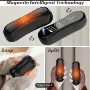 USB portable heater, magnetic rechargeable cylindrical hand warmer，black