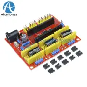 10PCS Red CNC Shield V4 Engraving Machine Board Stepper Motor Driver For Arduino
