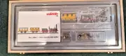 MARKLIN HO 26350 NEW "ADLER"PASSENGER TRAIN SET in WOOD CASE / COLLECTORS ITEM