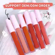 Cute Rabbit Lip Glaze Lip Stain Set Waterproof Long-lasting Lip Gloss！