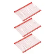 5000pcs 65mm Tag Pins Tagging Barbs Fasteners Tag Attachments for Clothes Red