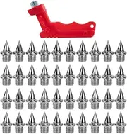[SUPVOX] High Friction Track Spikes Replacement Spikes for Sports Shoes 1/4 Inch for Running Track Golf