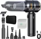 Car Vacuum Cleaner High Power Cordless, Wireless Handheld Vacuum Cleaner with...