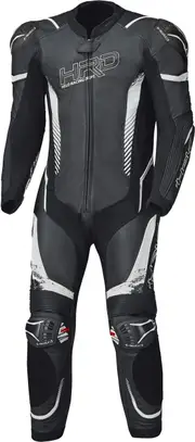 Held Brands Hatch, leather suit perforated 1pcs. , color: Black/White , size: 60