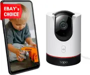 Tapo Pan/Tilt AI Home Security Wi-Fi Camera 2K QHD+HDR 4MP Motion Tracking Pet D