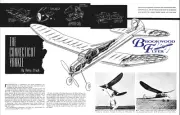 CONNECTICUT YANKEE PLAN + CONSTRUCTION ARTICLE for 70" OT FF Model Airplane