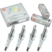 4pcs for 04-08 Nissan NSD 50B NGK Laser Platinum Spark Plugs TLDI 50 HP Kit tk