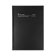 2025-2026 Financial Year Diary Collins Kingsgrove A5 Day to Page Black FY181.P99