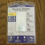 Lutron MS-VPS2H-LA 2A 120V 150W 1-Pole Vacancy Motion Light Sensor Switch