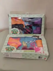 RARE New Cabbage Patch Kids Beach And Skating Playpak Doll Accessories 1995