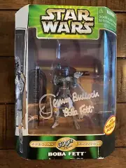 Star Wars Boba Fett Action Figure POTF 2 Special Edition 300th Autograph Jeremy