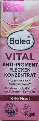 在飛比找Yahoo!奇摩拍賣優惠-德國BALEA VITAL Anti-Pigmentflec